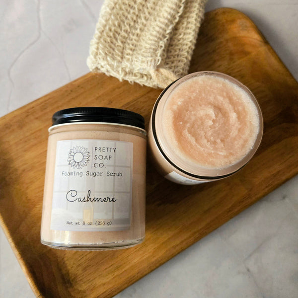 Cashmere Foaming Sugar Scrub