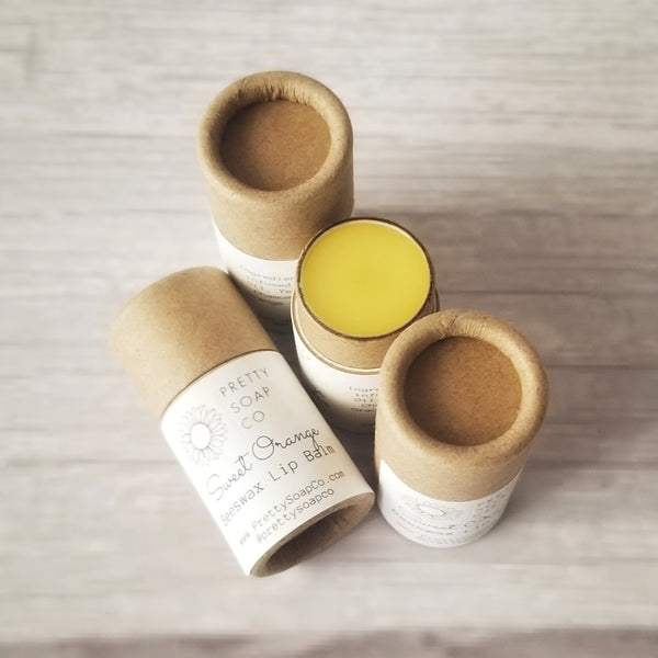 Sweet Orange Beeswax Lip Balm