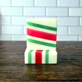 Candy Cane Handcrafted Soap