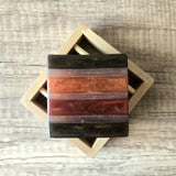 Oak & Cedar Handcrafted Soap | Cedar Mahogany Lavender Geranium Oak