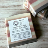 Cozy Sweater Shea Butter and Oatmeal Soap | Cashmere Lavender Musk