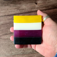 Nonbinary Pride Handcrafted Soap