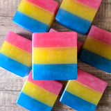 Pan Pride Handcrafted Soap | Mint Lemon Verbena Eucalyptus