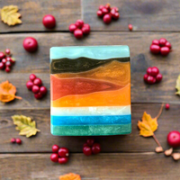 Fall Color Handcrafted Soap