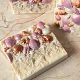 Beach Day Handcrafted Soap | Coconut Cream, Tonka Bean, Vanilla, and Sandalwood