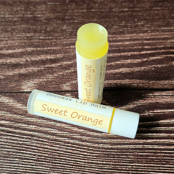 Sweet Orange Beeswax Lip Balm