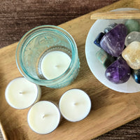 Pistachio Macaron Tealight Candles 4pk