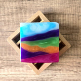 Super Bloom Handcrafted Soap | Kiwi, Citrus, Orchid, Cedar