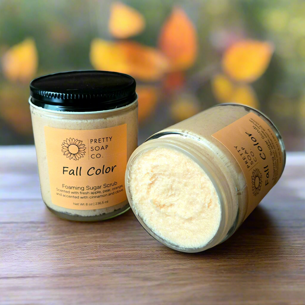 Fall Color Foaming Sugar Scrub