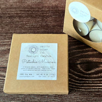 Pistachio Macaron Tealight Candles 4pk