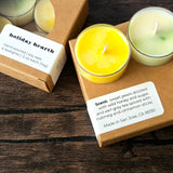 Holiday Hearth Tealight Candles