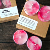 Spring Bouquet Tealight Candles