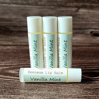 Vanilla Mint Beeswax Lip Balm