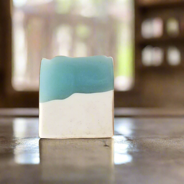 Sea Breeze Cocoa Butter and Aloe Soap | Sea Salt, Mint, and Juniper