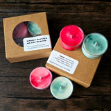 Winter Berries on the Hearth Tealight Candles