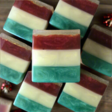 Vintage Christmas Handcrafted Soap